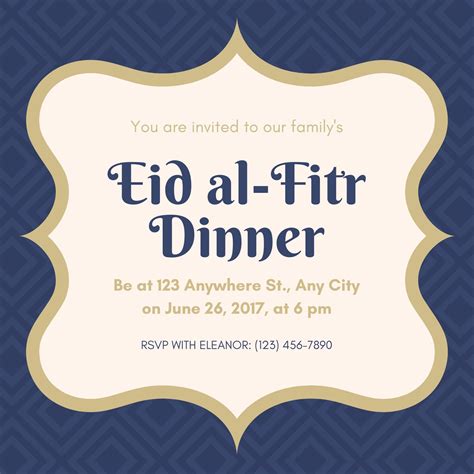 invitation message for eid at home|How to create a festive Eid invitation this Eid